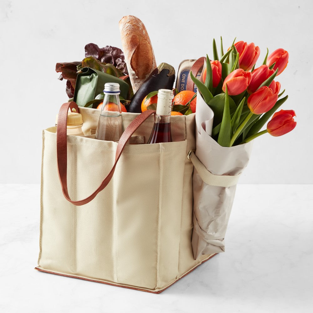 Market Tote Bag – Reusable Canvas Shopping Tote